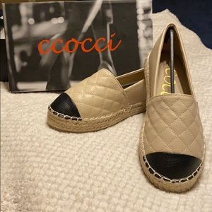 Quilted Cap-toe Espadrilles